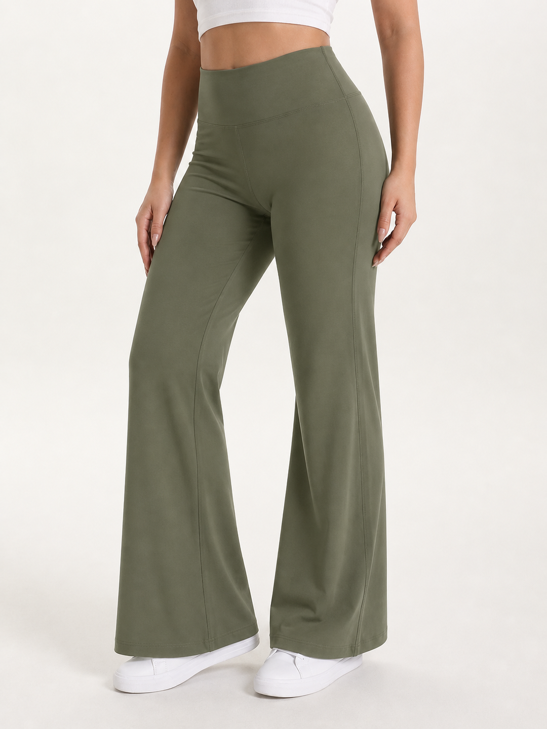 LHYFT SculptFlare™ Leggings - OLIVE GREEN