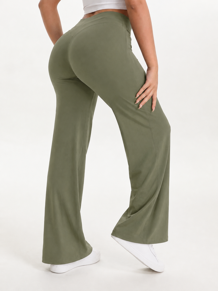 LHYFT SculptFlare™ Leggings - OLIVE GREEN